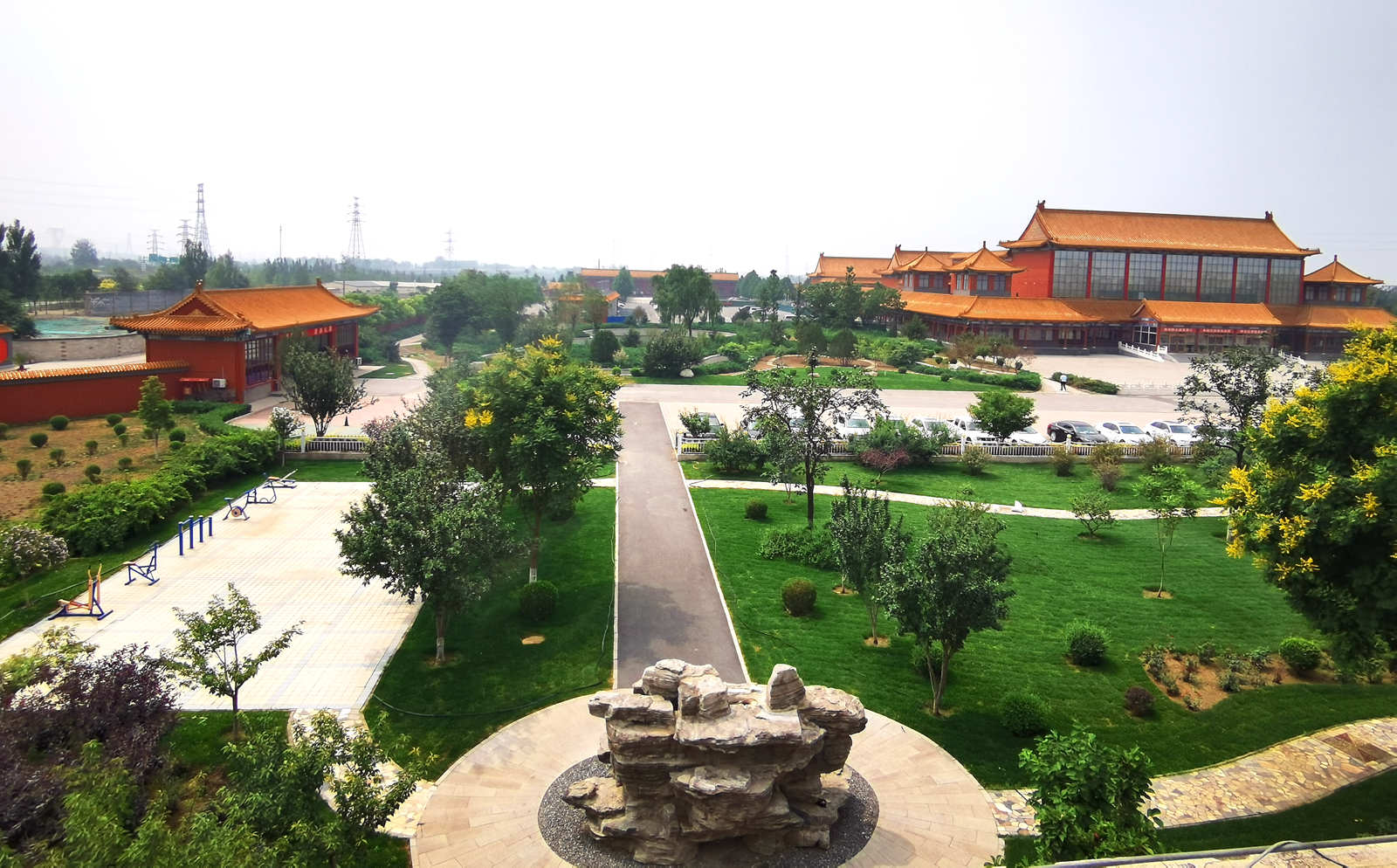 北京房山区殡仪馆绿化工程